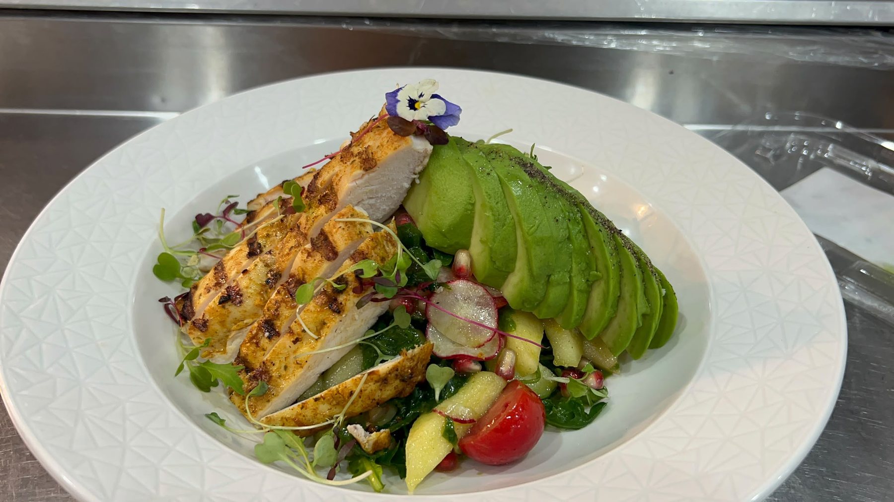 Weekday brunch dish at The Vault