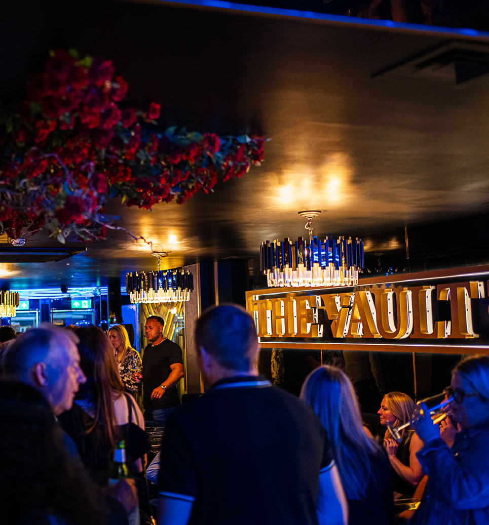 Evening atmosphere at The Vault